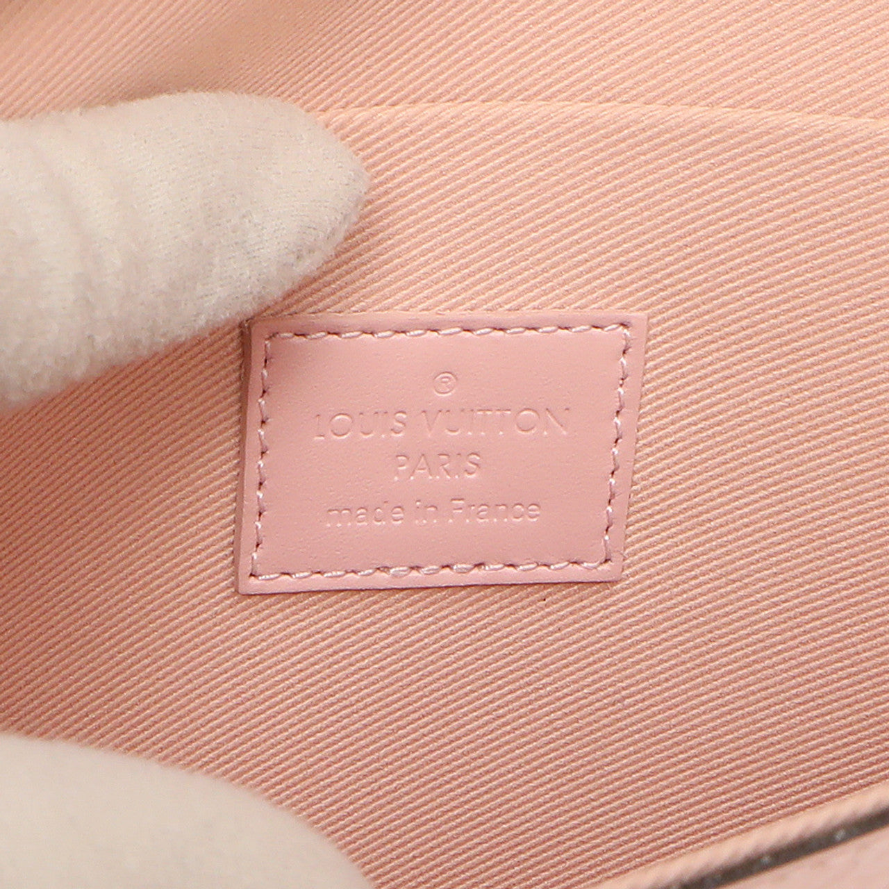 Exclusive Louis Vuitton Rose Ballerine Vernis Pochette  Felicie — Alternate View 10