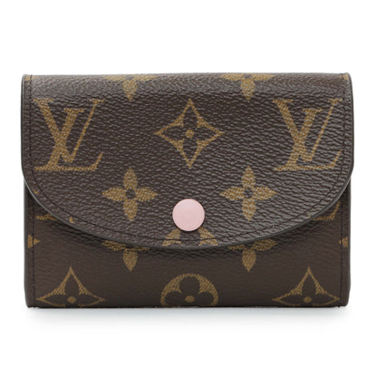 Exclusive Louis Vuitton Rose Ballerine Monogram Rosalie Coin Purse — Front View