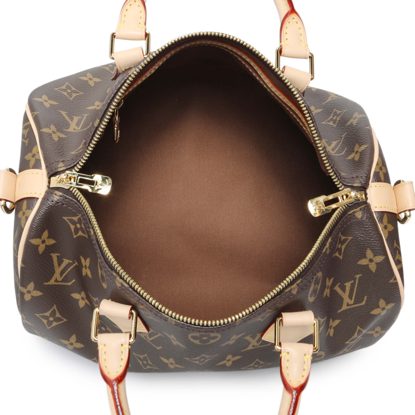 Exclusive Louis Vuitton Monogram Speedy 30 Bandouliere — Top View