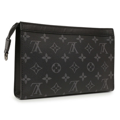 Exclusive Louis Vuitton Monogram Eclipse Reverse Gaston Wearable Wallet — Side View