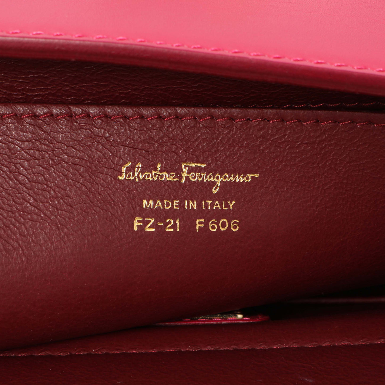 Exclusive Salvatore Ferragamo Multicolor Calfskin Sofia Shoulder Bag — Alternate View 10