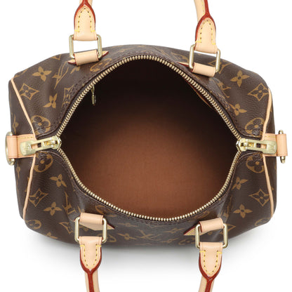 Exclusive Louis Vuitton Monogram Speedy Bandouliere 25 — Top View