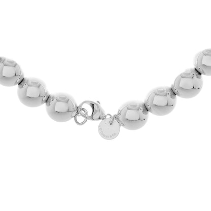 Exclusive Tiffany & Co. Sterling Silver HardWear Ball Necklace — Side View