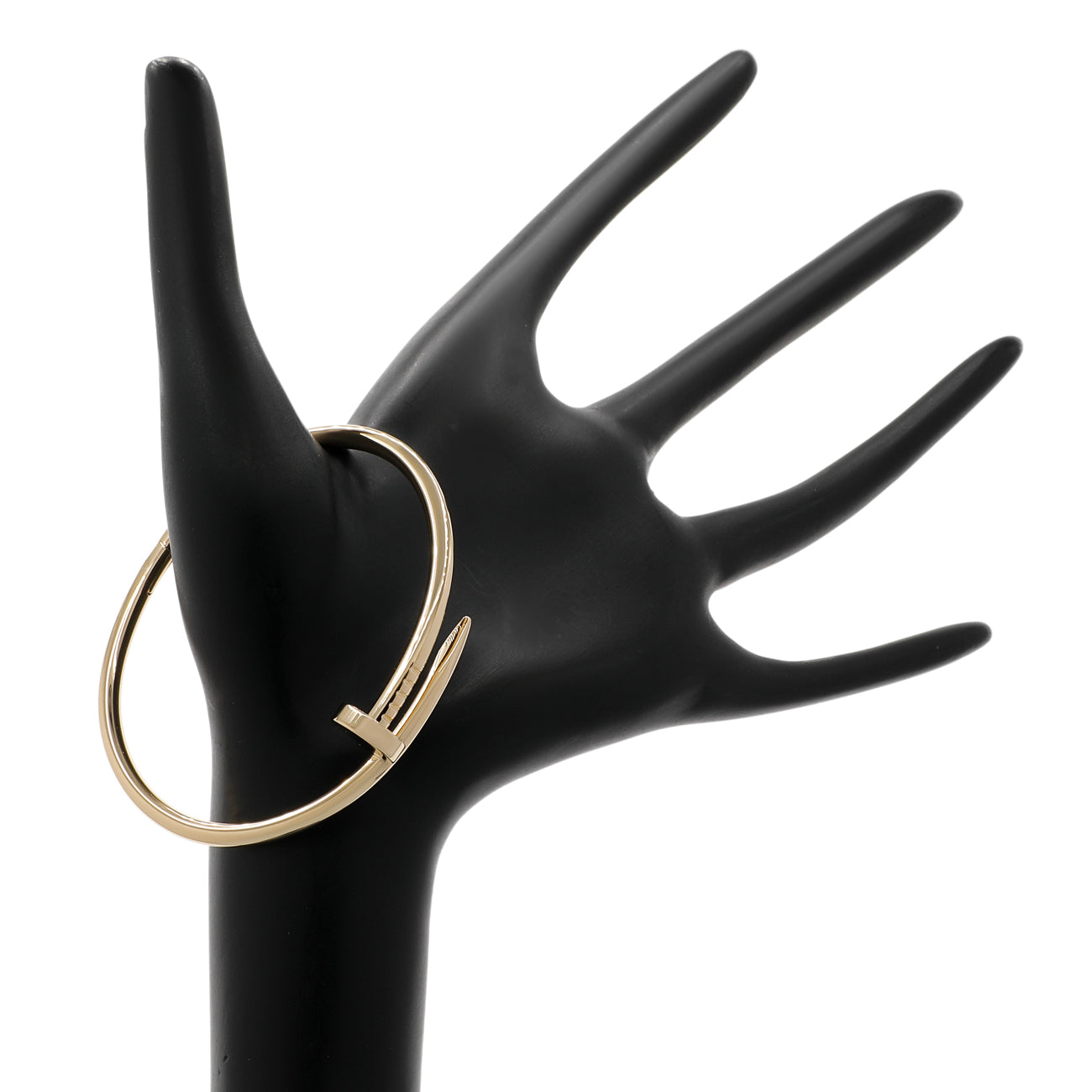 Exclusive Cartier 18K Yellow Gold Juste Un Clou Bracelet — Back View
