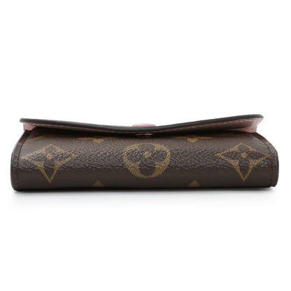 Exclusive Louis Vuitton Rose Ballerine Monogram Rosalie Coin Purse — Back View