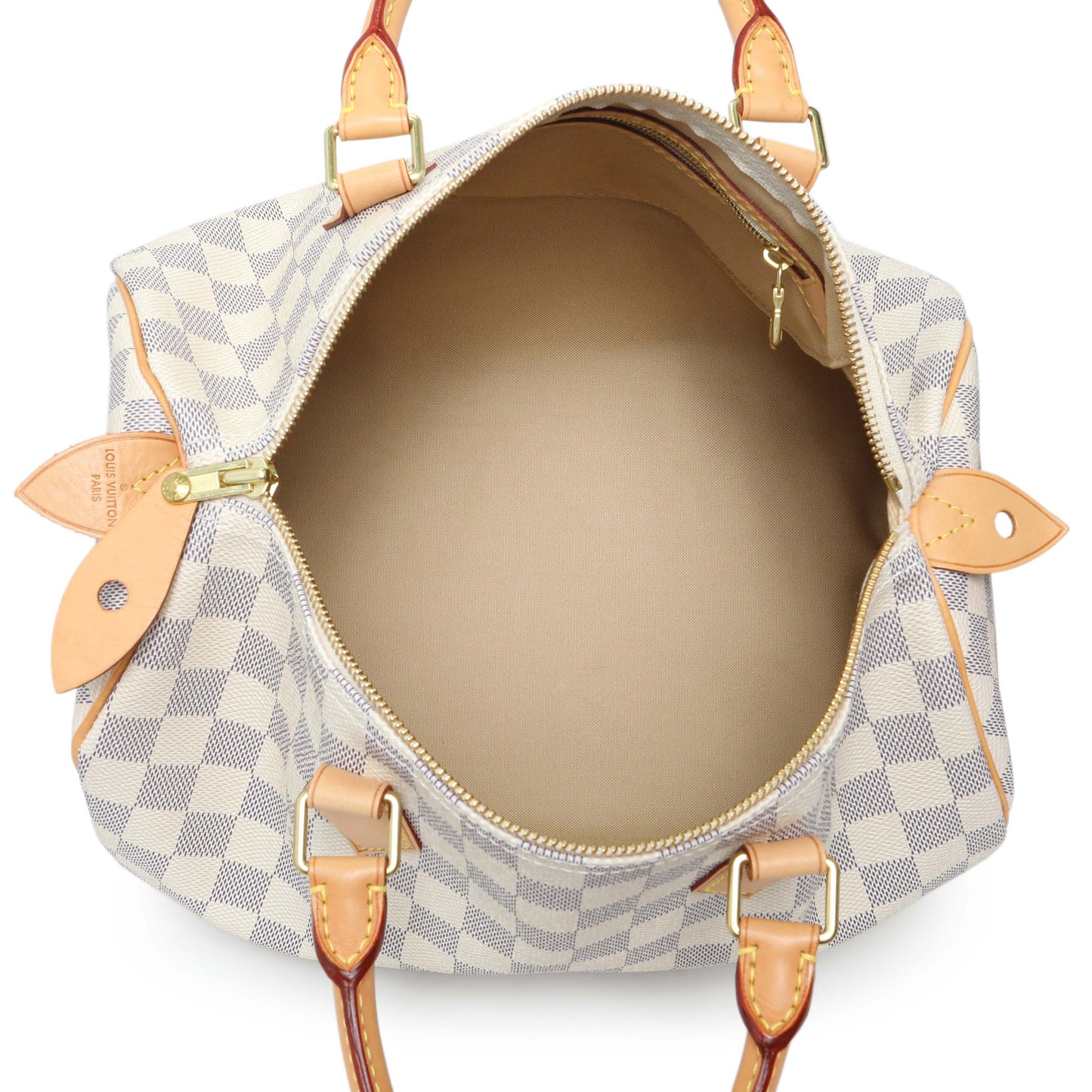 Exclusive Louis Vuitton Damier Azur Speedy 30 — Alternate View 8