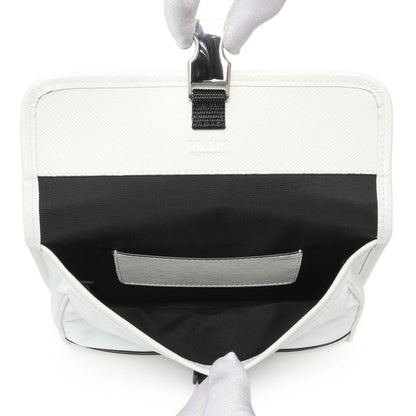 Exclusive Prada White Re-Nylon Smartphone Case — Top View