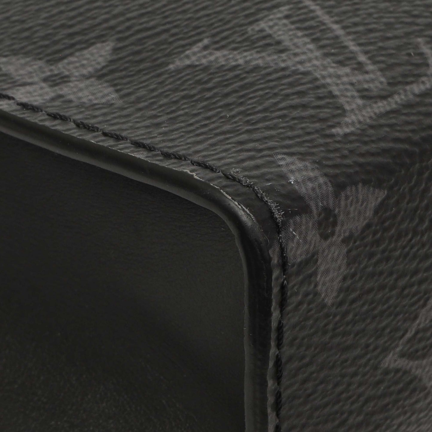 Exclusive Louis Vuitton Monogram Eclipse Reverse Gaston Wearable Wallet — Top View