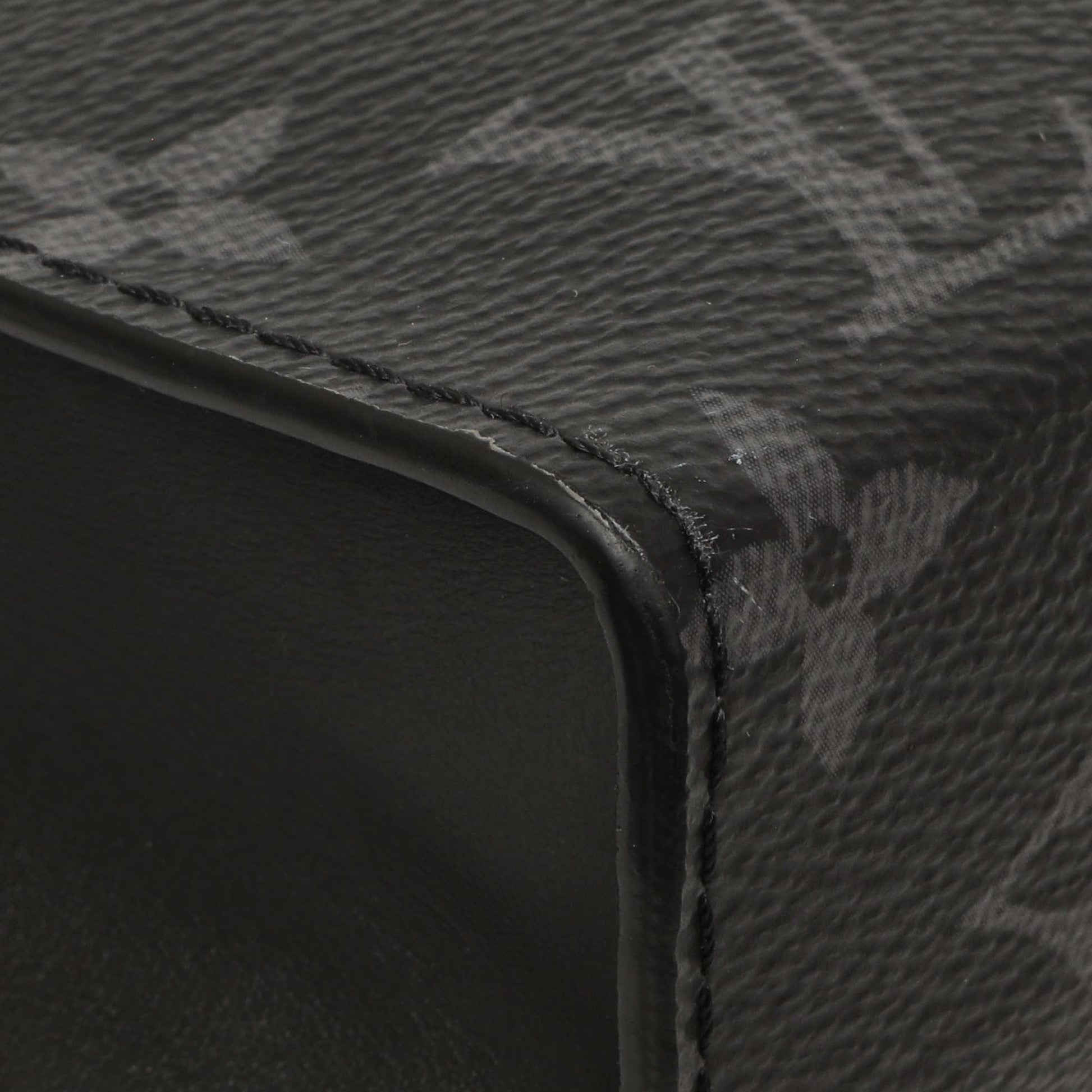 Exclusive Louis Vuitton Monogram Eclipse Reverse Gaston Wearable Wallet — Top View