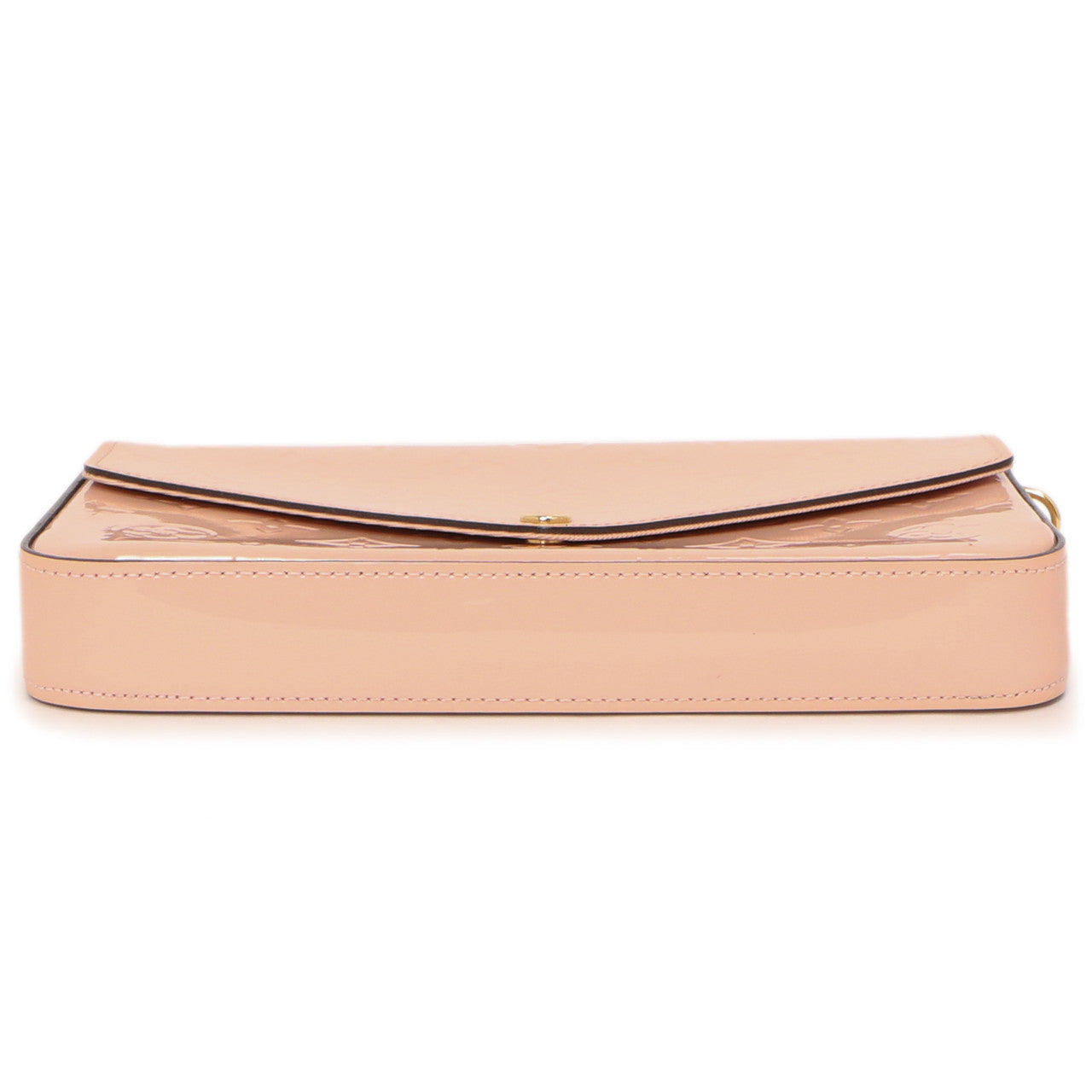 Exclusive Louis Vuitton Rose Ballerine Vernis Pochette  Felicie — Top View