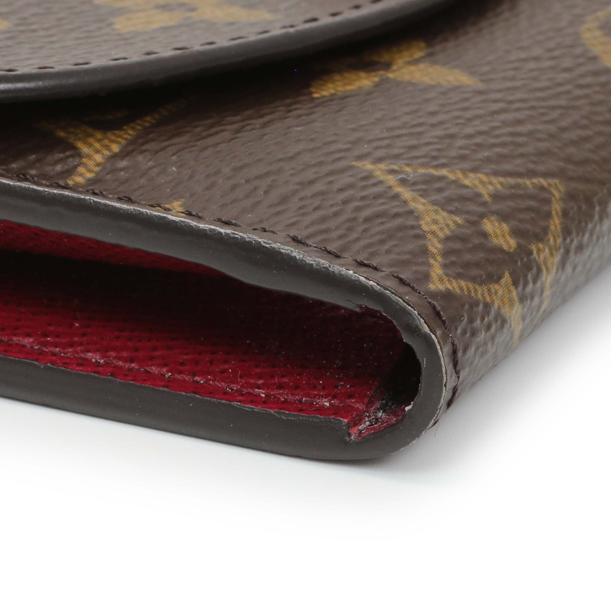 Exclusive Louis Vuitton Fuchsia Monogram Rosalie Coin Purse — Top View