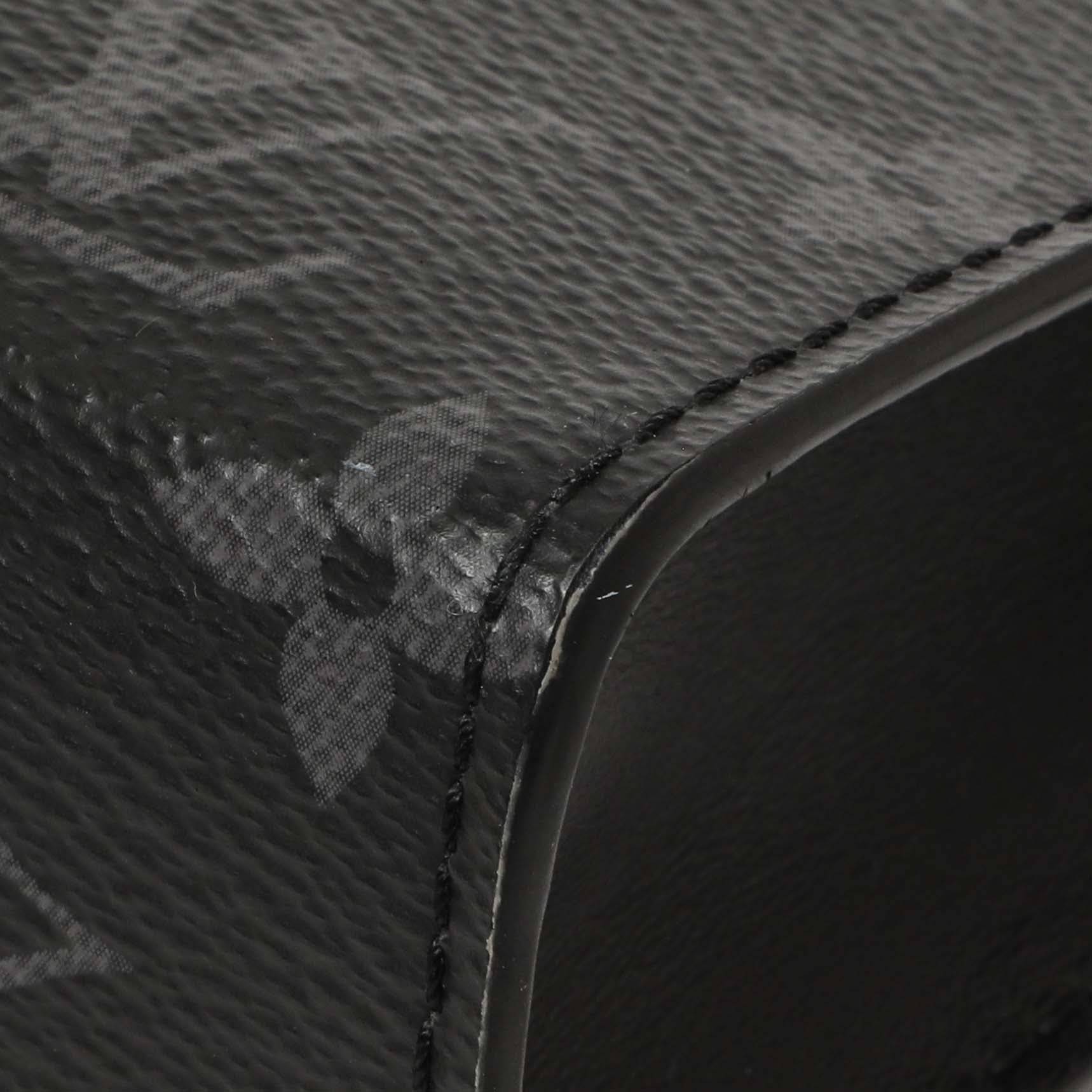 Exclusive Louis Vuitton Monogram Eclipse Reverse Gaston Wearable Wallet — Detail View