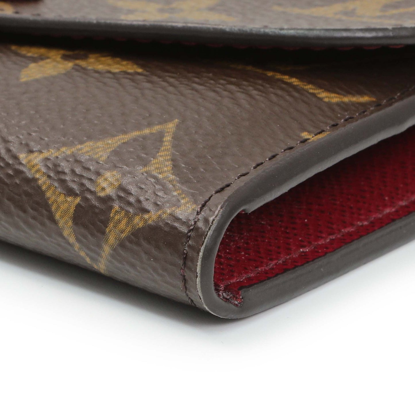 Exclusive Louis Vuitton Fuchsia Monogram Rosalie Coin Purse — Detail View