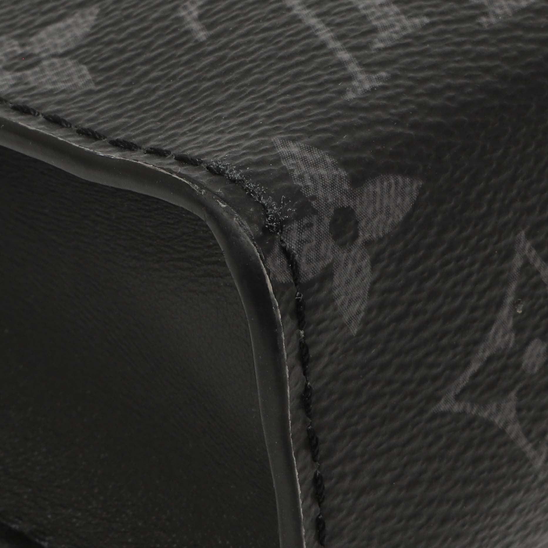 Exclusive Louis Vuitton Monogram Eclipse Reverse Gaston Wearable Wallet — Lifestyle View