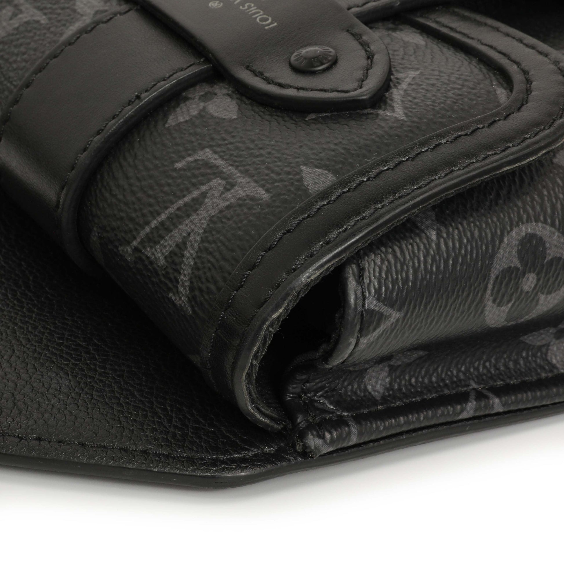 Exclusive Louis Vuitton Monogram Eclipse Saumur Slingbag — Alternate View 7