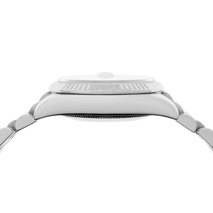 Exclusive Rolex Stainless Steel 18K White Gold Datejust 31 178274 — Back View