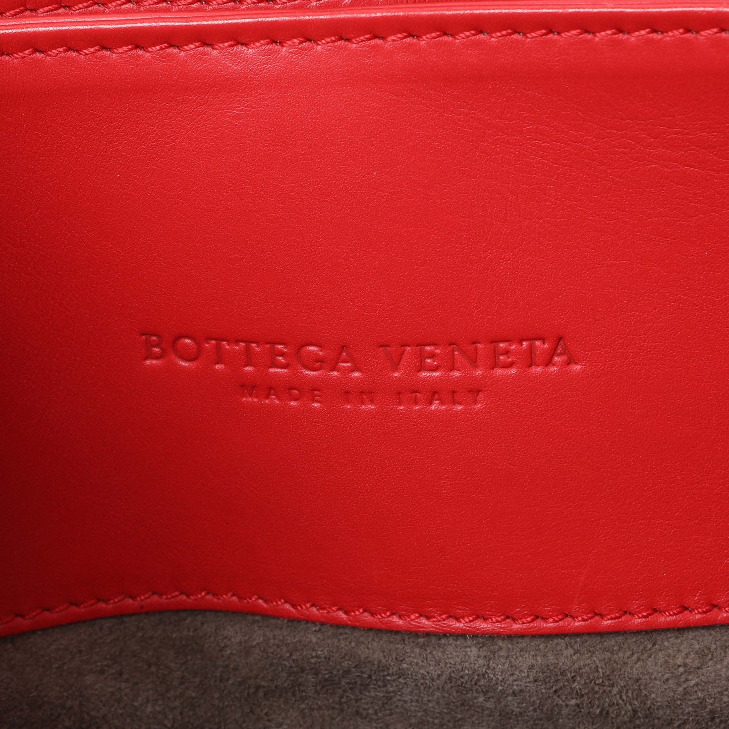Exclusive Bottega Veneta Red Intrecciato Small Roma Tote — Alternate View 9