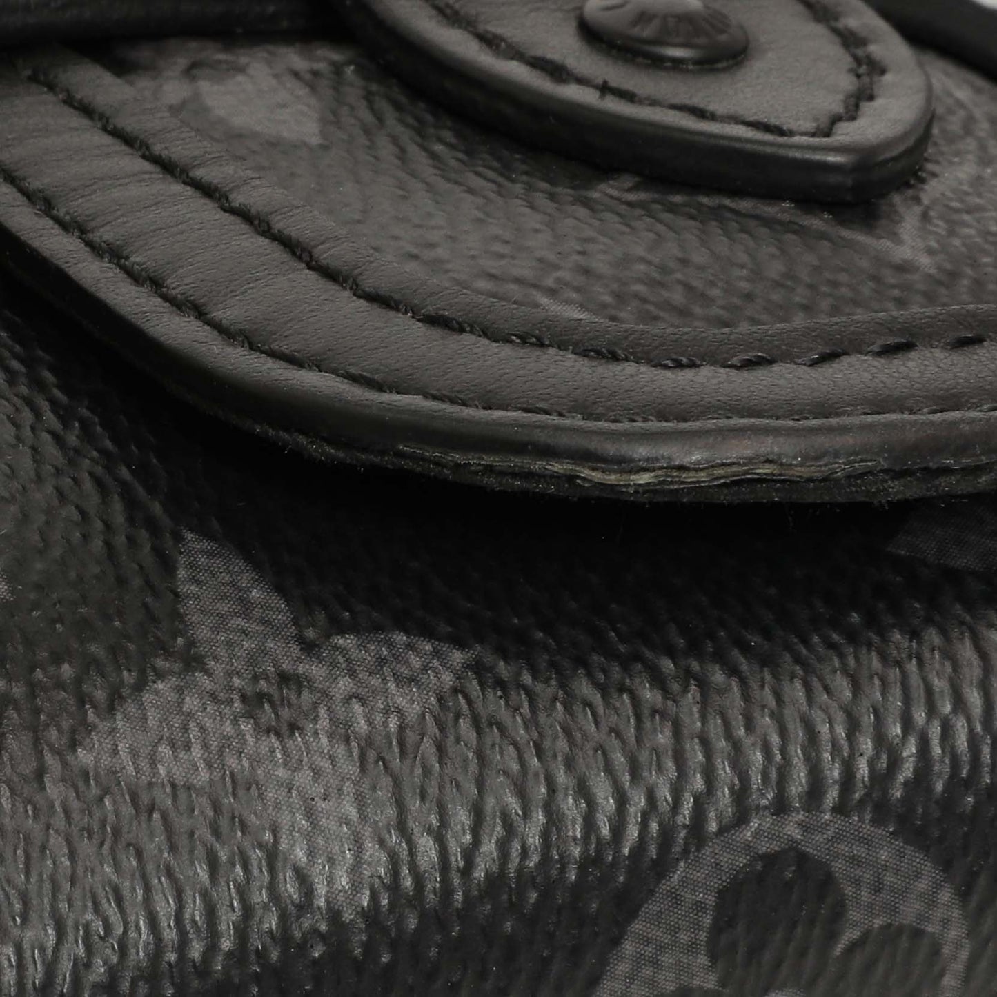 Exclusive Louis Vuitton Monogram Eclipse Saumur Slingbag — Alternate View 11