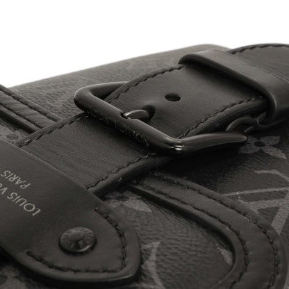 Exclusive Louis Vuitton Monogram Eclipse Saumur Slingbag — Alternate View 12