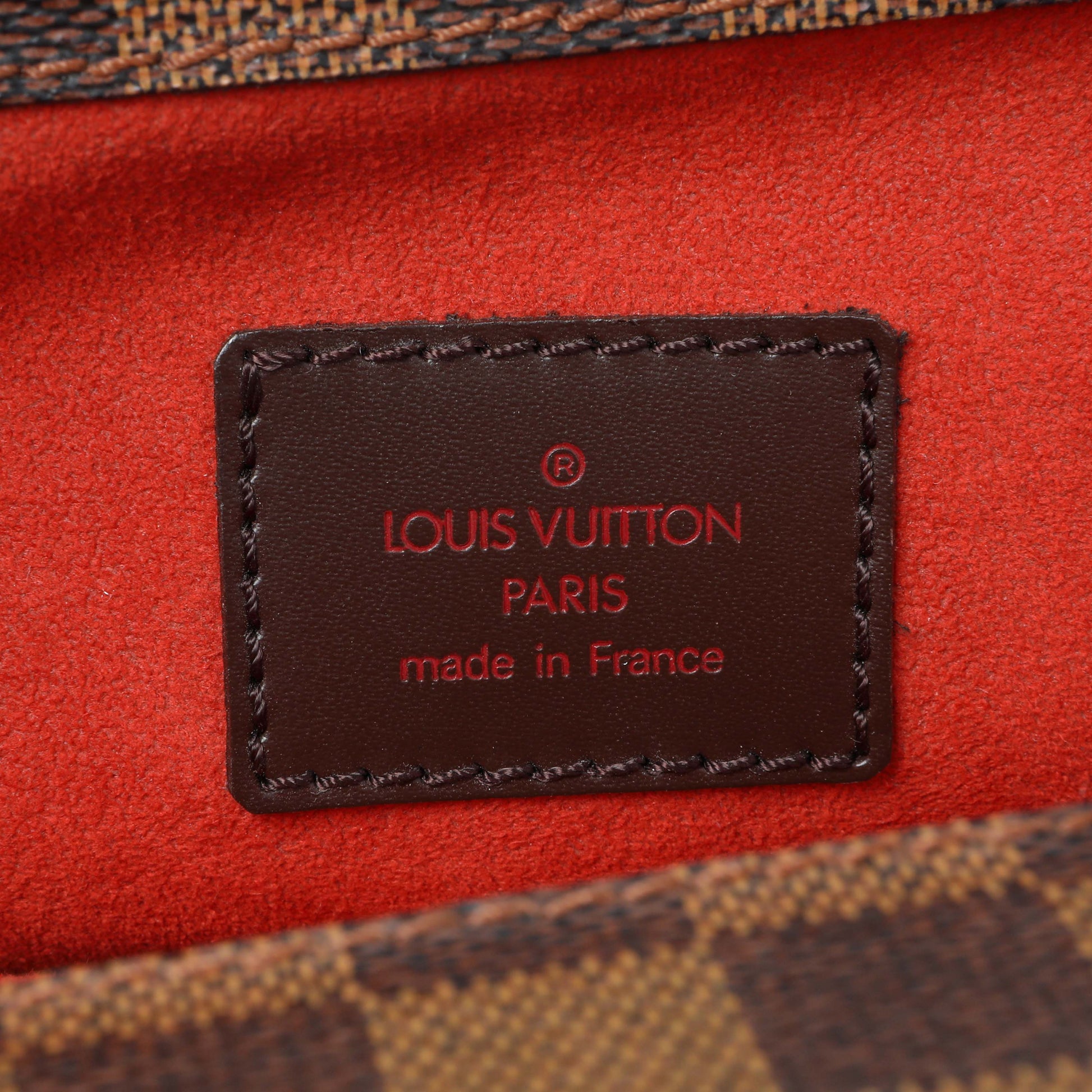 Exclusive Louis Vuitton Damier Ebene Parioli PM — Detail View