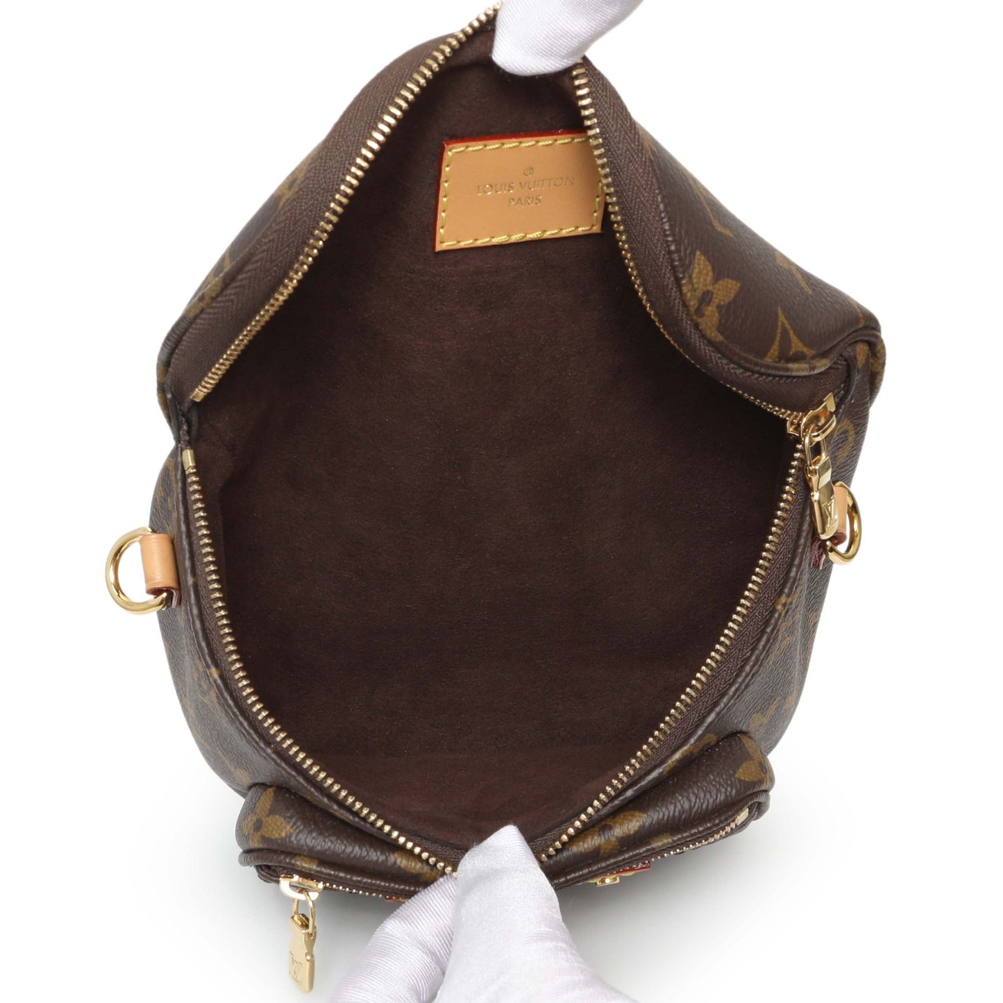 Exclusive Louis Vuitton Monogram Mini Bumbag — Top View