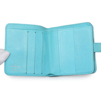 Exclusive Louis Vuitton Monogram Groom Compact Zip Wallet — Top View