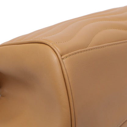 Exclusive Louis Vuitton Noisette Calfskin New Wave Chain Tote — Lifestyle View