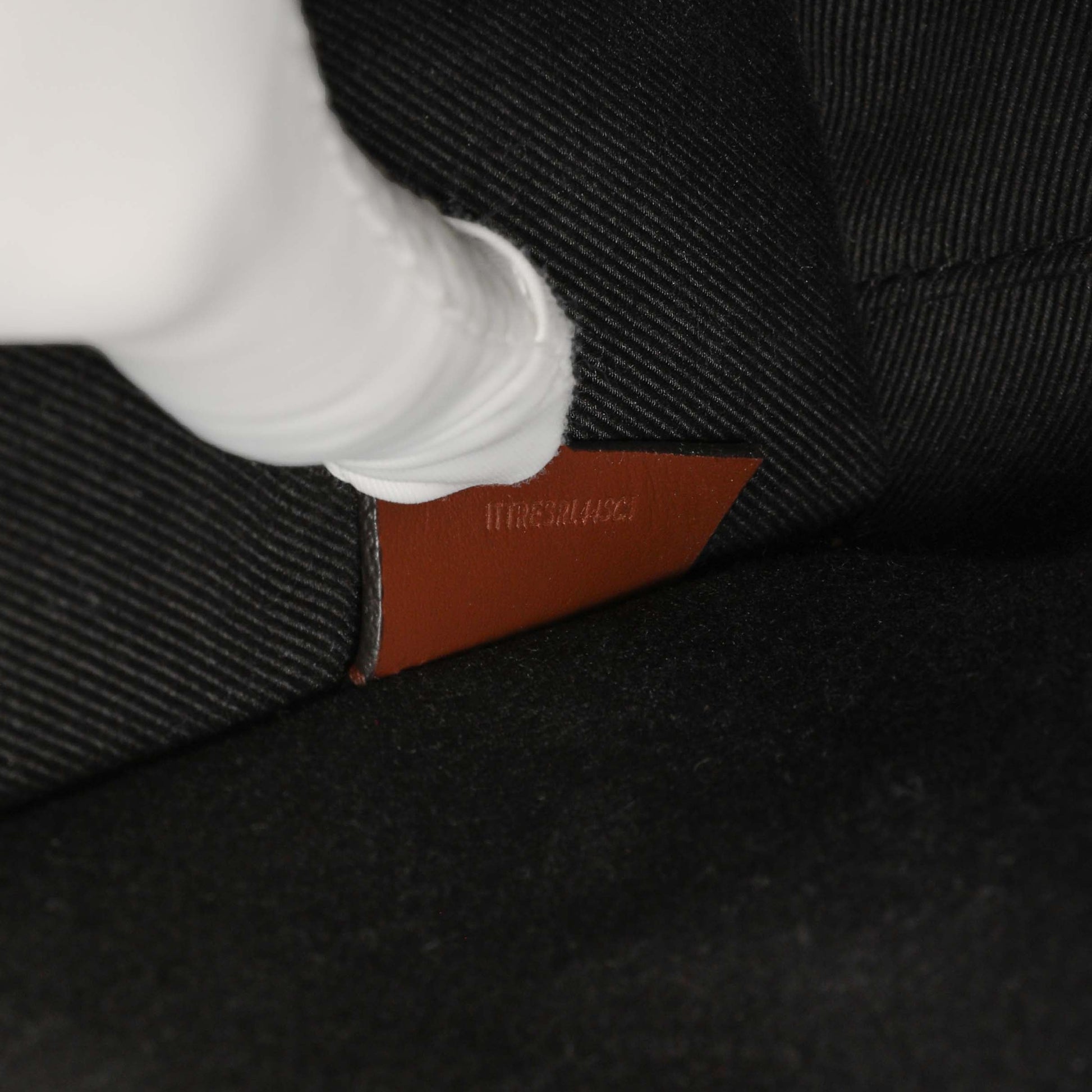 Exclusive Burberry Dark Birch Brown E-Canvas Check Calfskin Mini Freya Tote — Alternate View 13