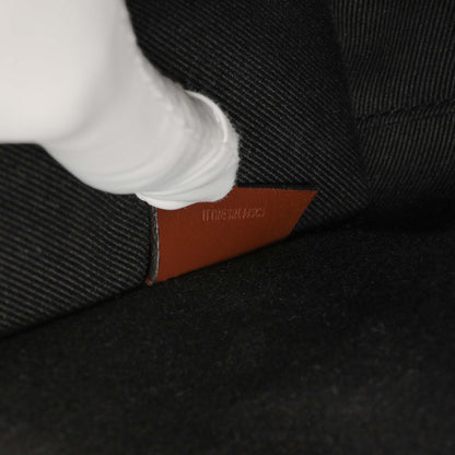 Exclusive Burberry Dark Birch Brown E-Canvas Check Calfskin Mini Freya Tote — Alternate View 13