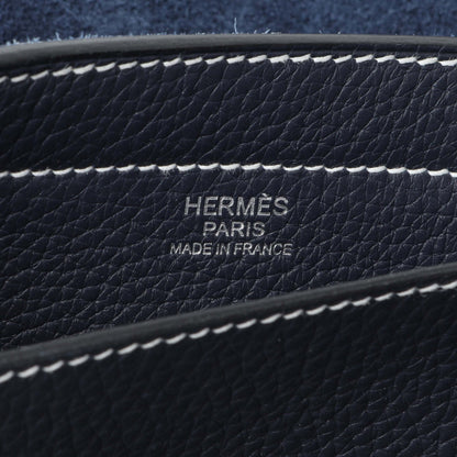Exclusive Hermes Navy Clemence Cabasellier 31 — Detail View