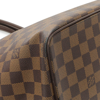 Exclusive Louis Vuitton Damier Ebene Saleya MM — Top View