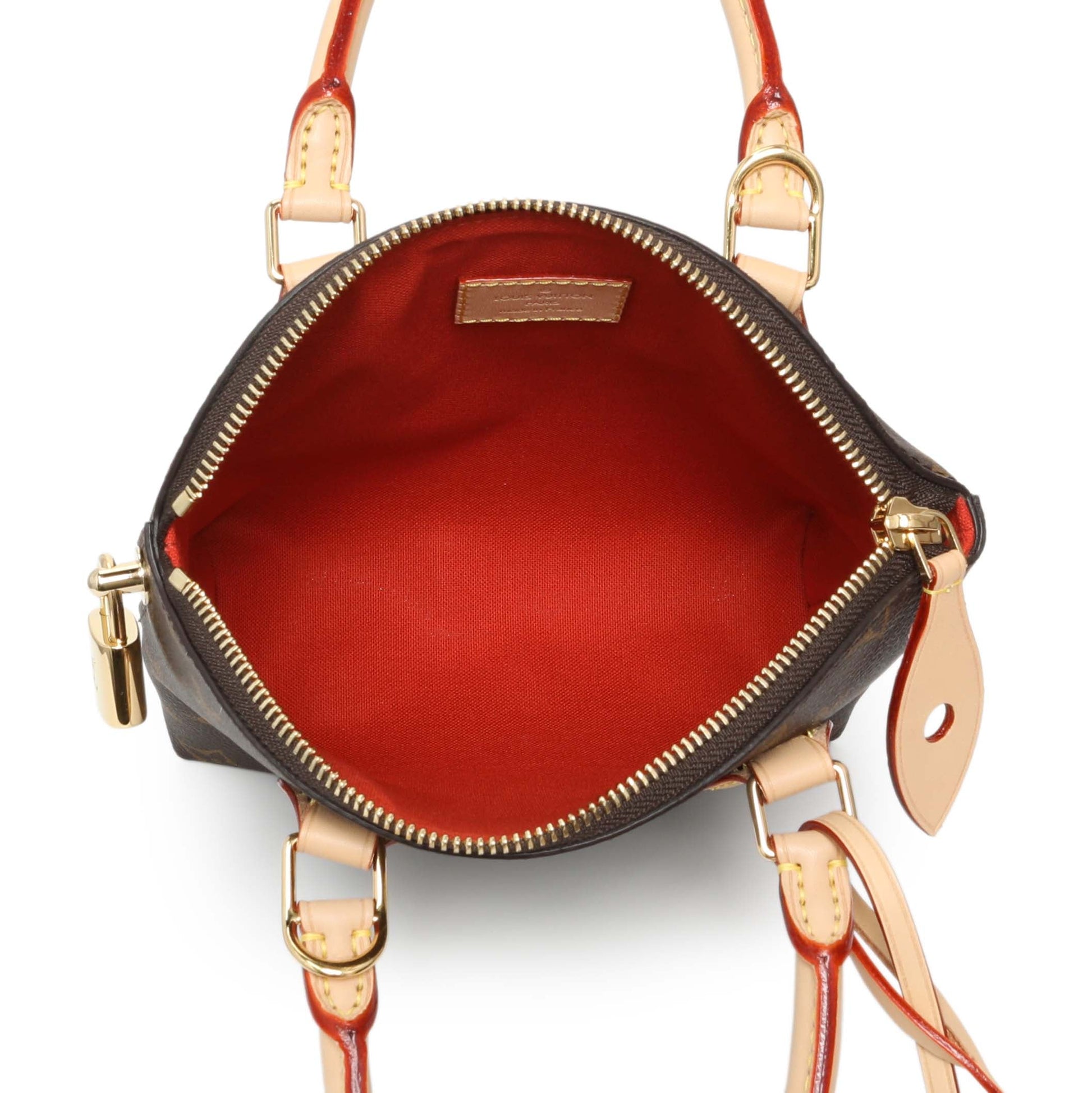 Exclusive Louis Vuitton Monogram Lockit BB — Top View