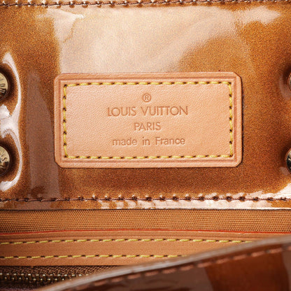 Exclusive Louis Vuitton Bronze Vernis Reade — Detail View