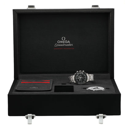 Exclusive Omega Stainless Steel Speedmaster Professional Moonwatch 311.30.42.30.01.005 — Detail View