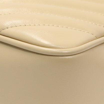 Exclusive Saint Laurent Dark Beige Calfskin Matelasse Monogram Lou Camera Bag — Alternate View 7