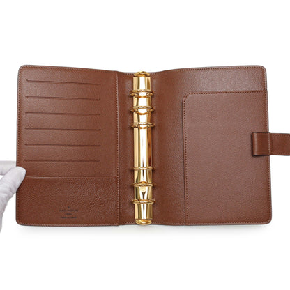 Exclusive Louis Vuitton Monogram Medium Ring Agenda Cover — Top View