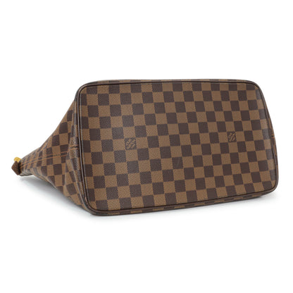 Exclusive Louis Vuitton Damier Ebene Saleya MM — Back View