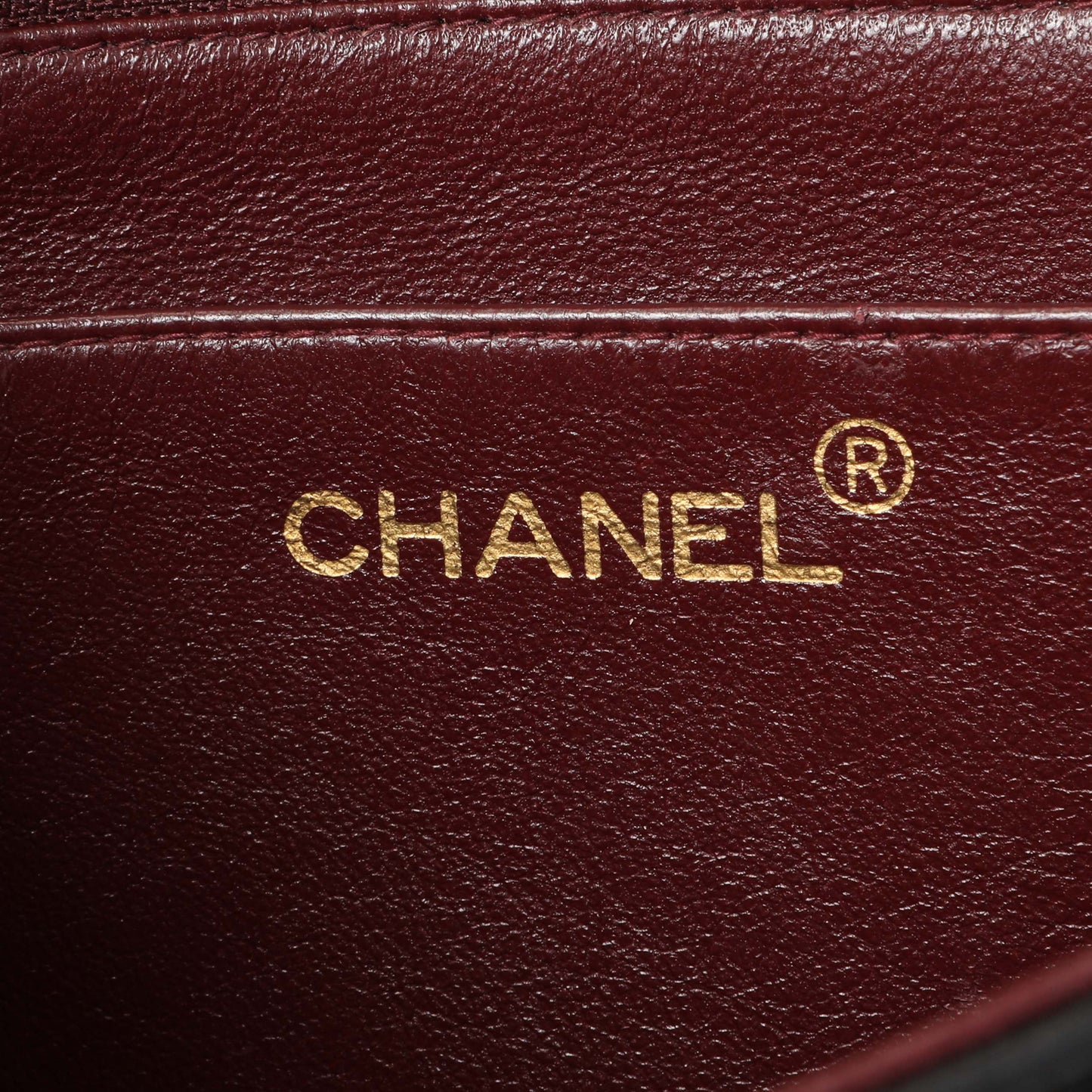 Exclusive Chanel Black Quilted Lambskin Vintage CC Chain Flap — Alternate View 9