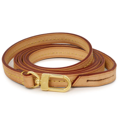 Exclusive Louis Vuitton Vachetta Favorite Long Strap — Front View