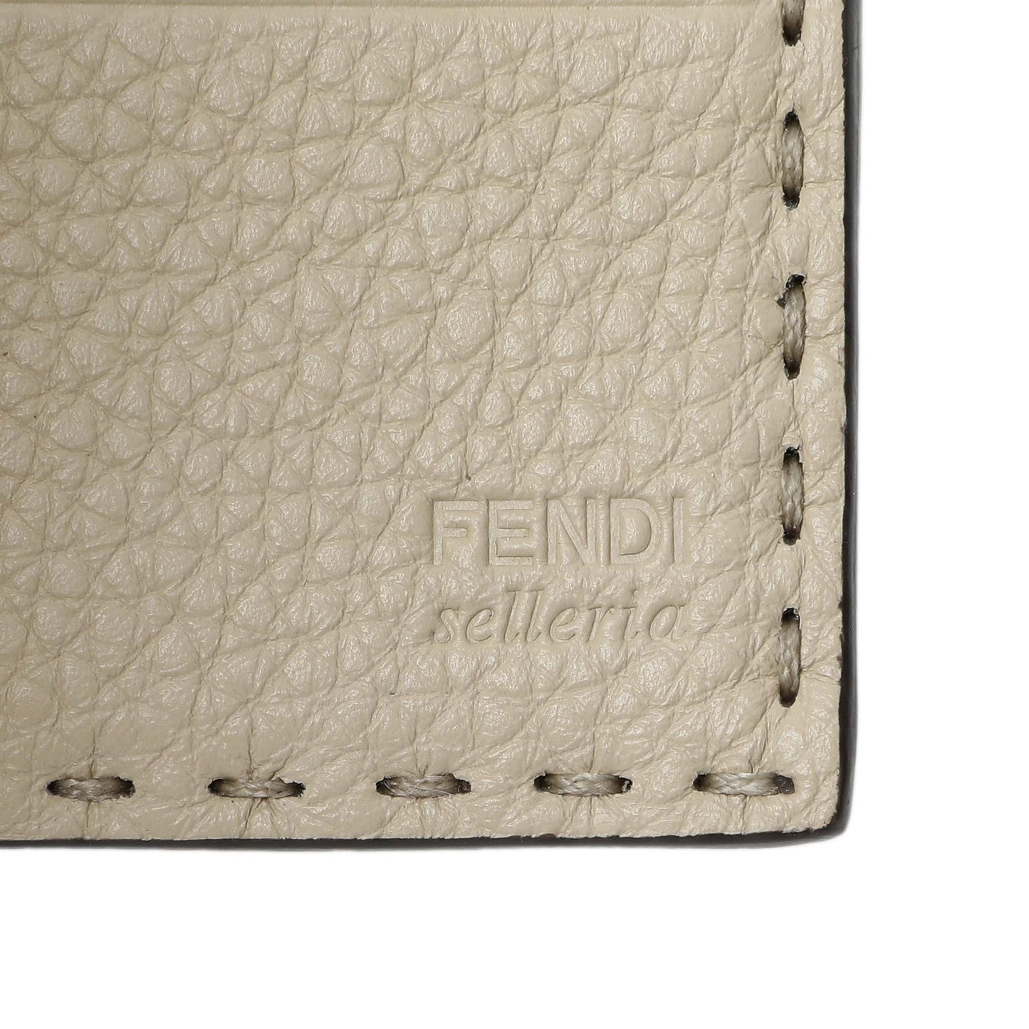 Exclusive Fendi Brown Cuoio Romano Selleria Wallet — Detail View