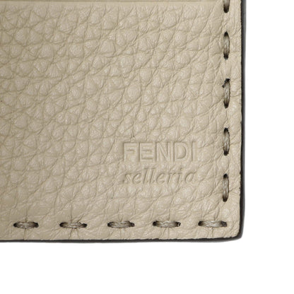 Exclusive Fendi Brown Cuoio Romano Selleria Wallet — Detail View