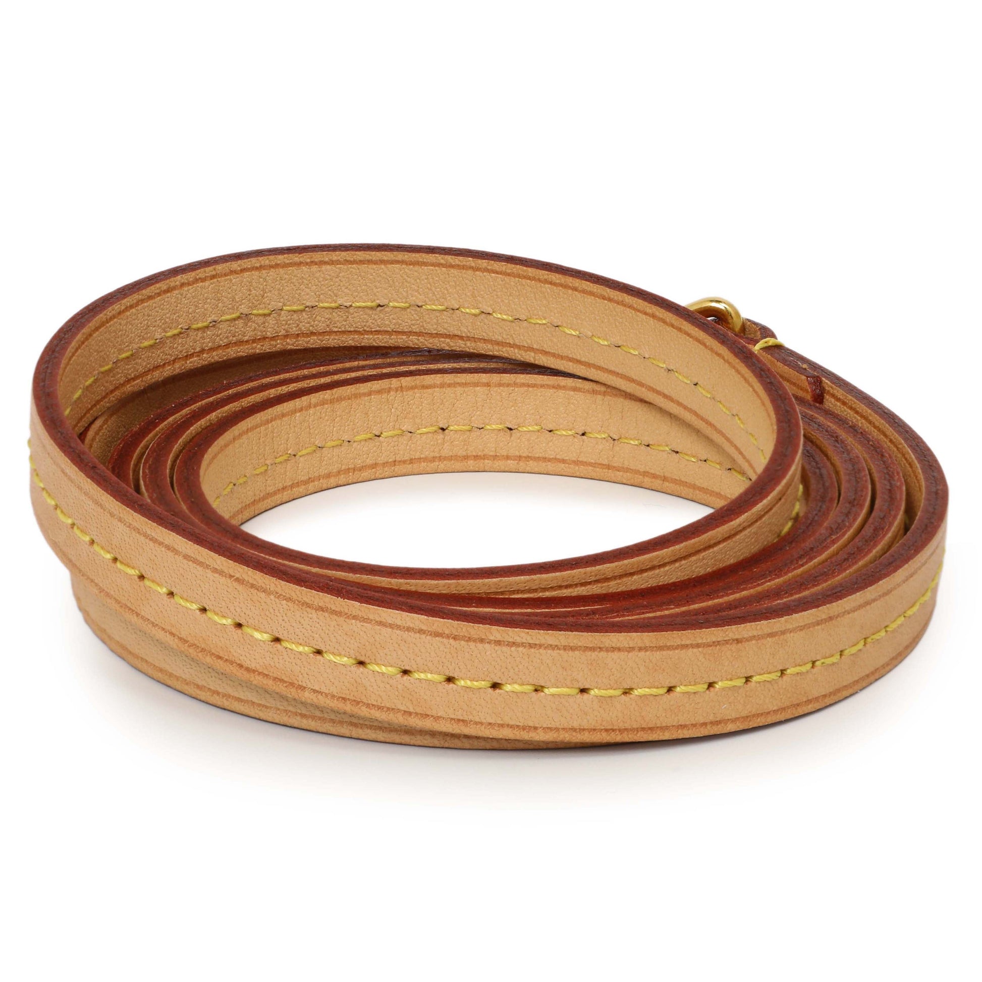 Exclusive Louis Vuitton Vachetta Favorite Long Strap — Side View