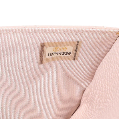 Exclusive Chanel Pink Quilted Caviar Wallet on Chain — Lifestyle View