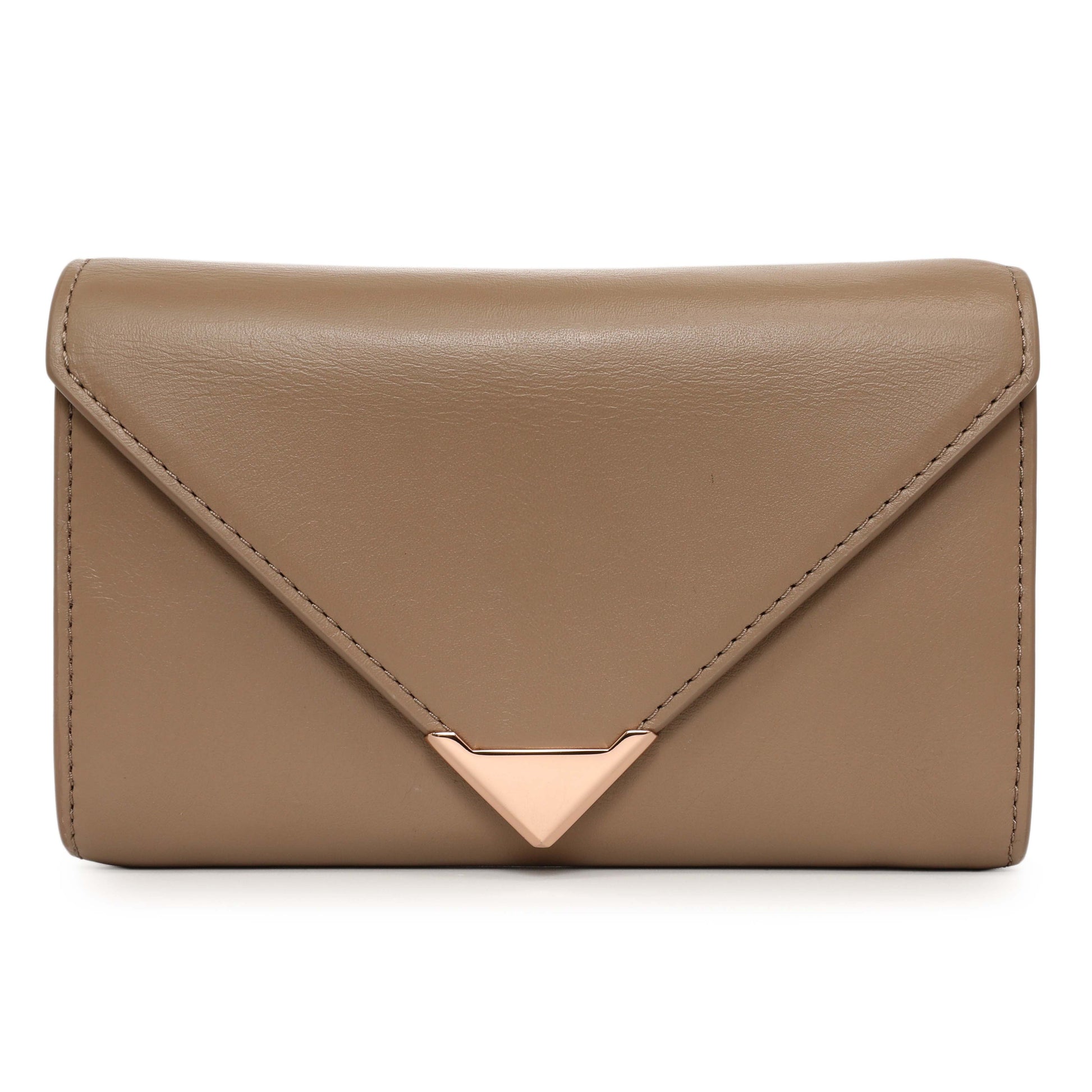 Exclusive Alexander Wang Beige Calfskin Prisma Belt Bag — Front View