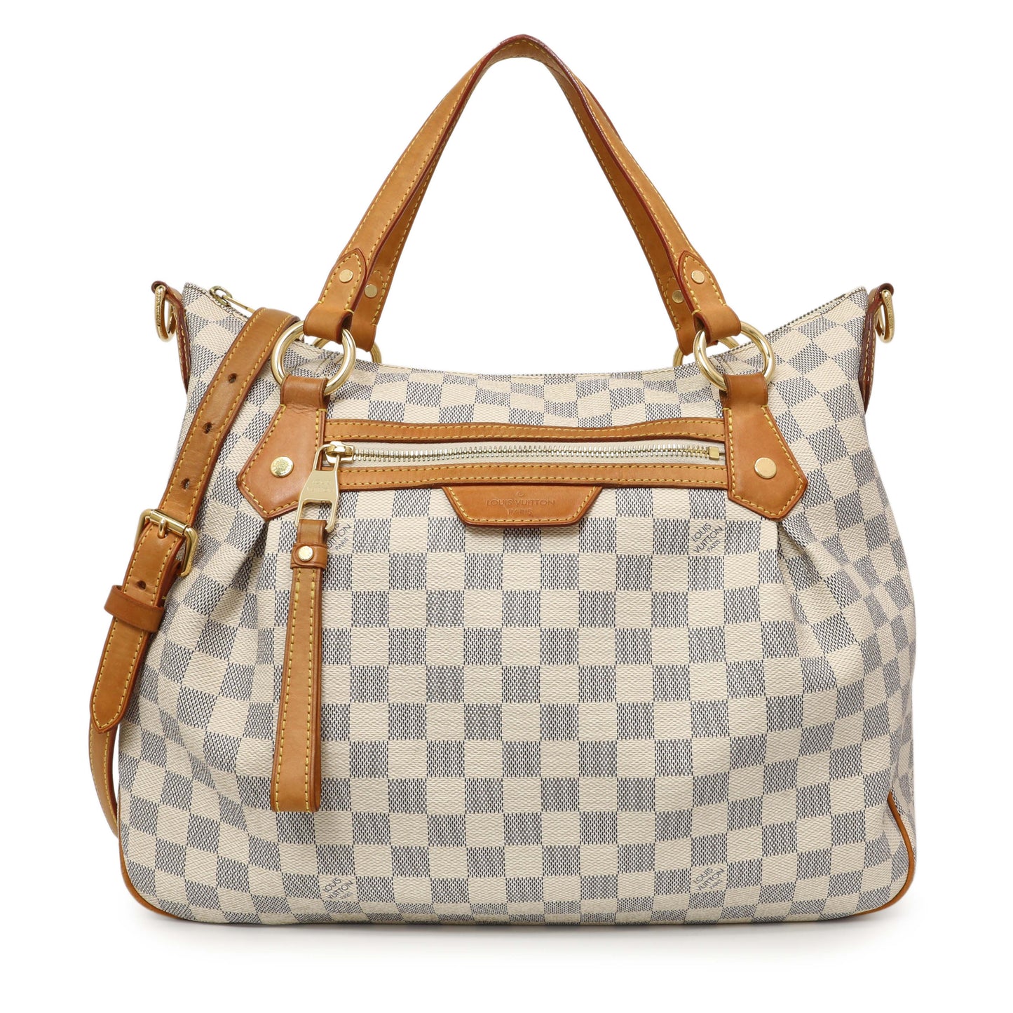 Exclusive Louis Vuitton Damier Azur Evora GM — Front View