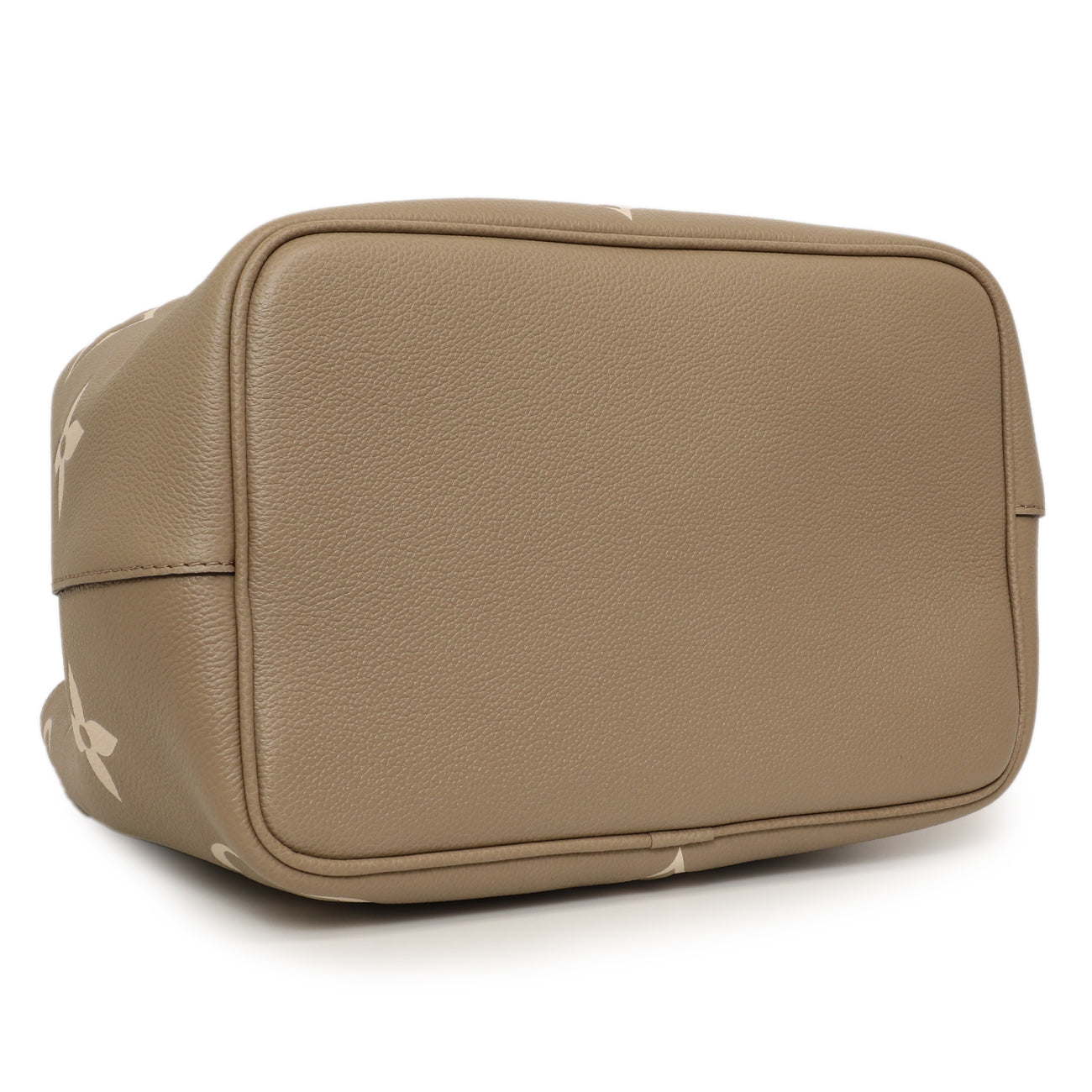 Exclusive Louis Vuitton Tourterelle Creme Empreinte Monogram Giant NeoNoe MM — Back View