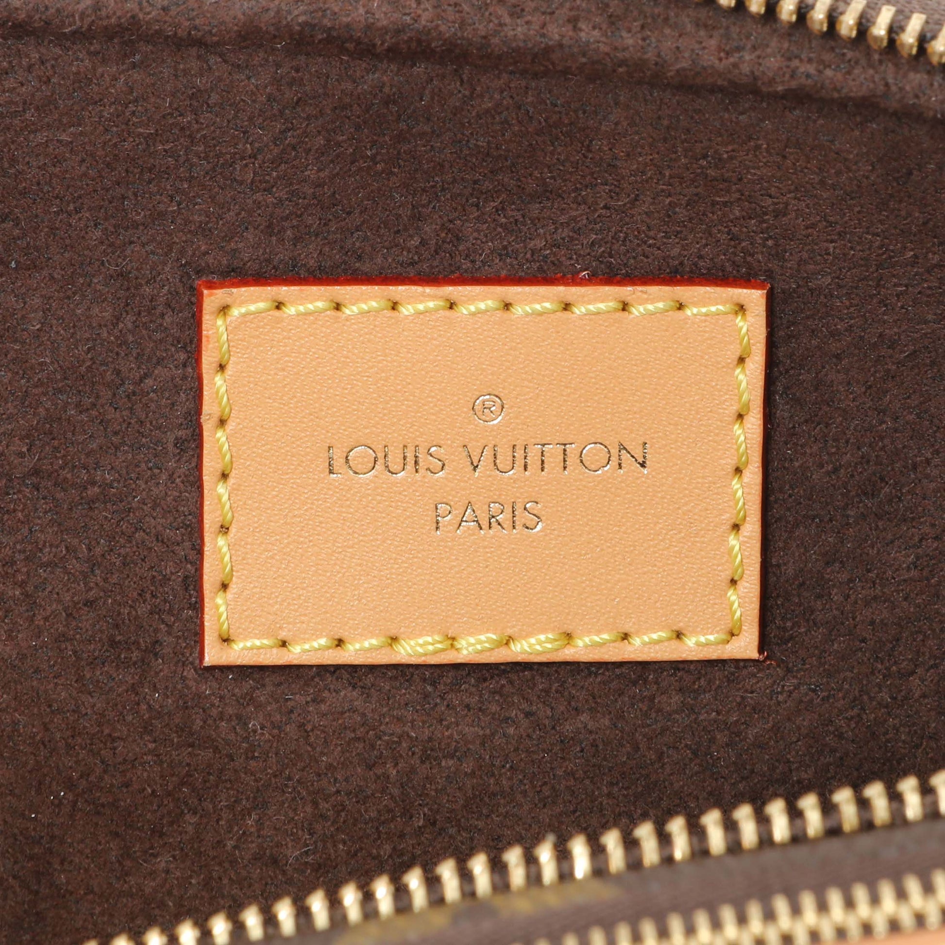 Exclusive Louis Vuitton Monogram Mini Bumbag — Detail View