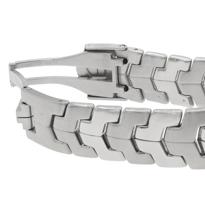 Exclusive Tag Heuer Stainless Steel Diamond Link Quartz Watch WJ1117.BA0575 — Top View