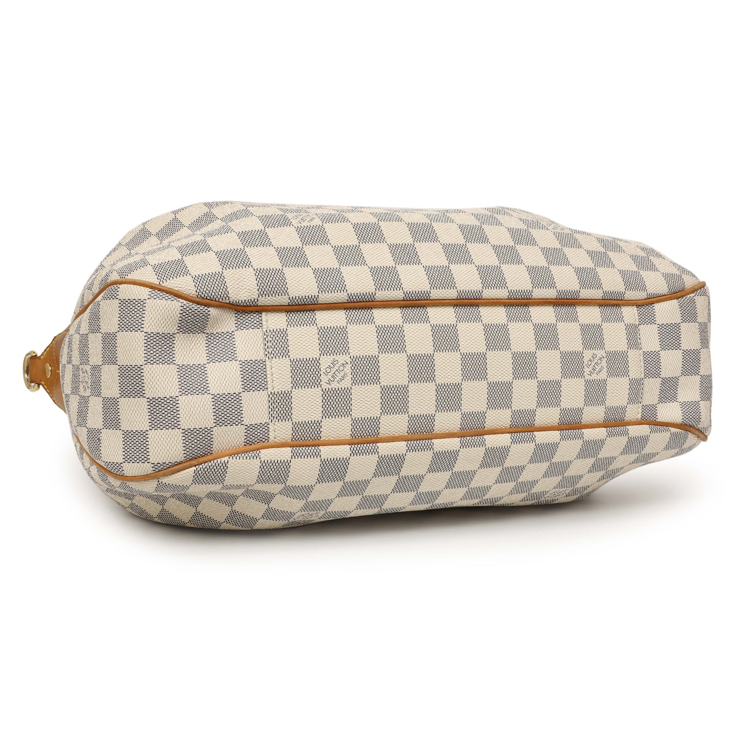 Exclusive Louis Vuitton Damier Azur Evora GM — Back View