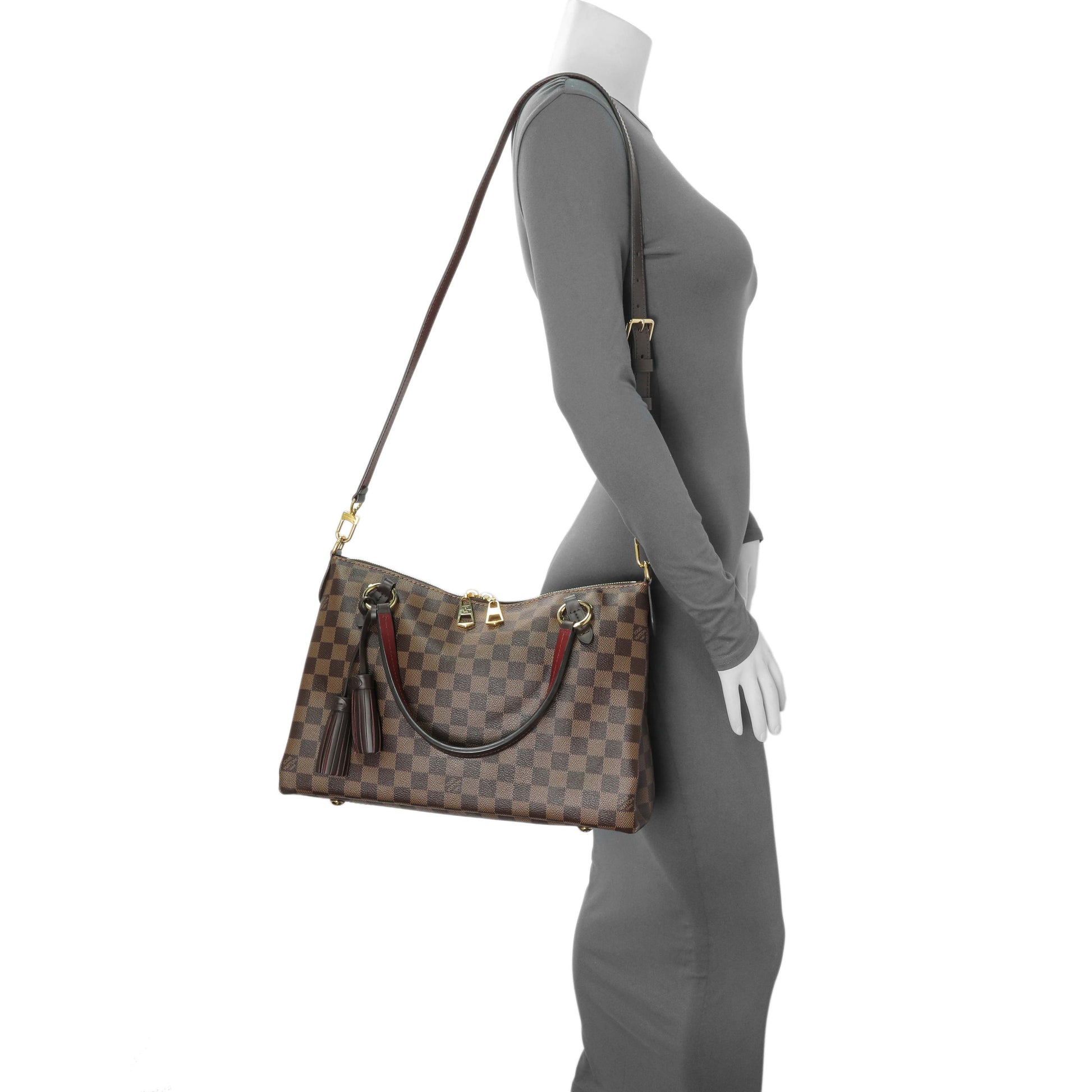 Exclusive Louis Vuitton Damier Ebene Lymington — Alternate View 7